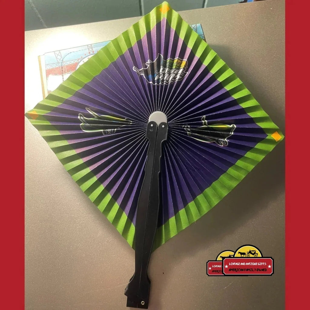 Vintage 1998 Tampa Bay Rays MLB Folding Fan Collectible