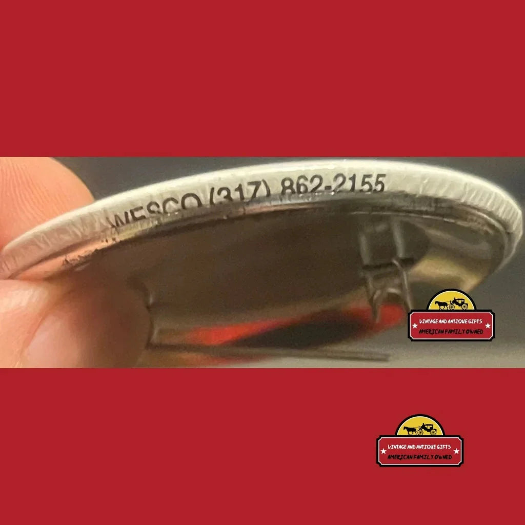 Rare 1960s Buy American Vintage Pin Captures MacArthur Era Debate