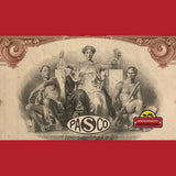 Rare 1960s Pan American Sulphur Stock Certificate From Delaware