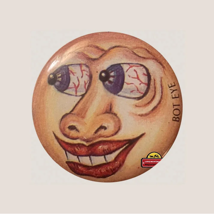 Vintage Bot Eye Pin Revives 80s Madballs Nostalgia