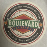 Rare Kansas City Vintage Boulevard Brewing Beer Coaster