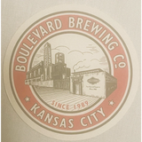 Rare Kansas City Vintage Boulevard Brewing Beer Coaster