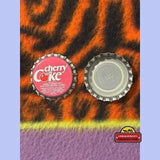 Rare 90s Cherry Coke Bottle Cap Chesterman Company Collectible
