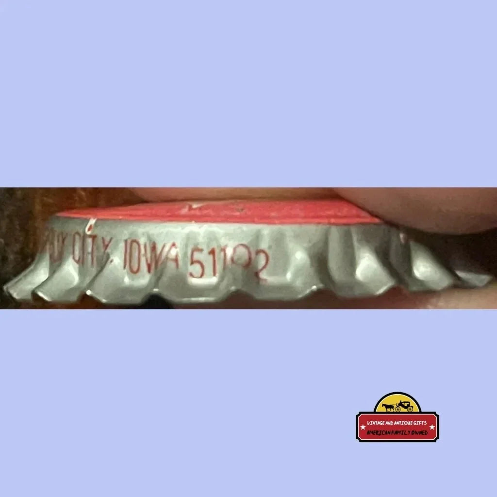 Rare 90s Cherry Coke Bottle Cap Chesterman Company Collectible