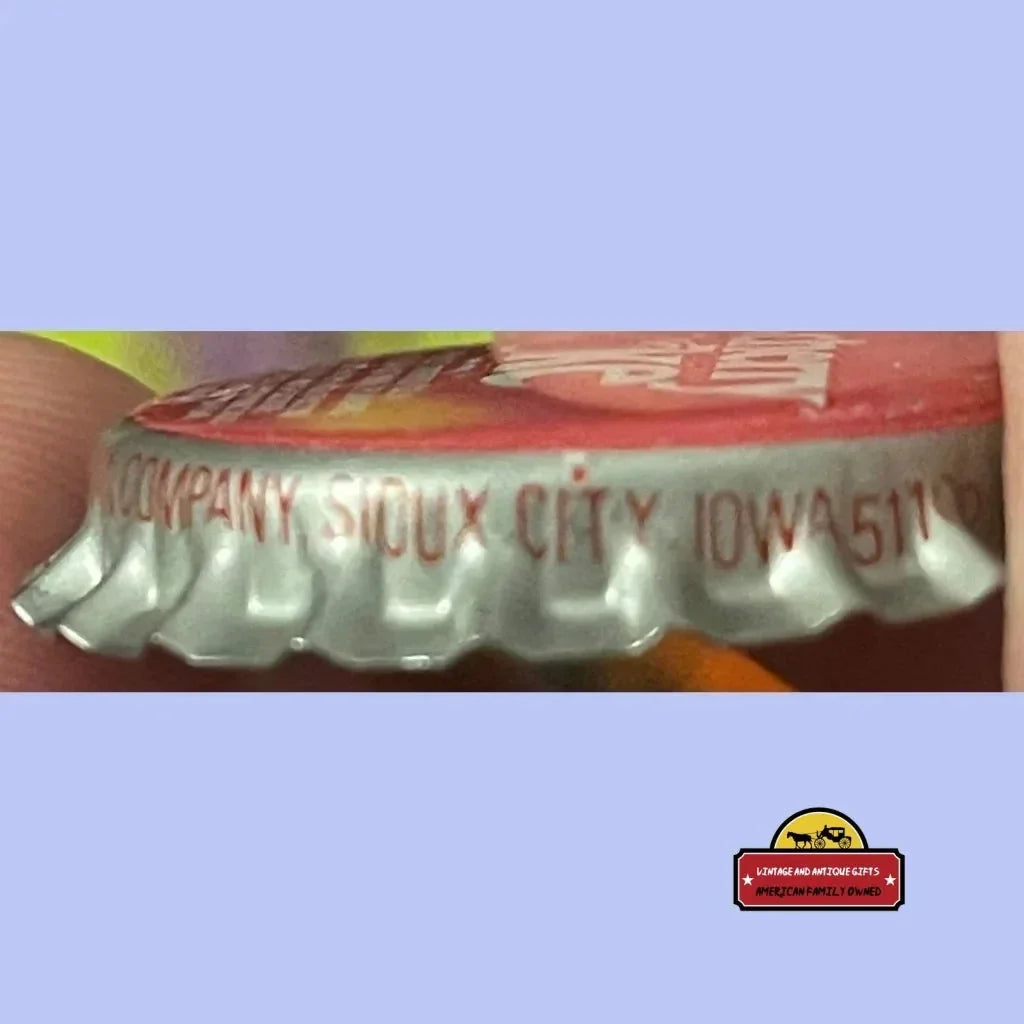 Rare 90s Cherry Coke Bottle Cap Chesterman Company Collectible