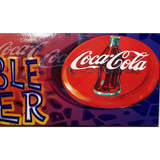 Vintage Coca-Cola Flexible Cloth Frisbee 1999 NOS Soda Collectible