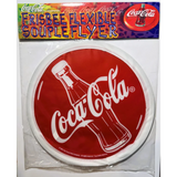 Vintage Coca-Cola Flexible Cloth Frisbee 1999 NOS Soda Collectible