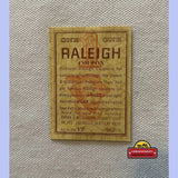 Rare 60s 70s Raleigh Tobacco Coupons Brown and Williamson Collectible