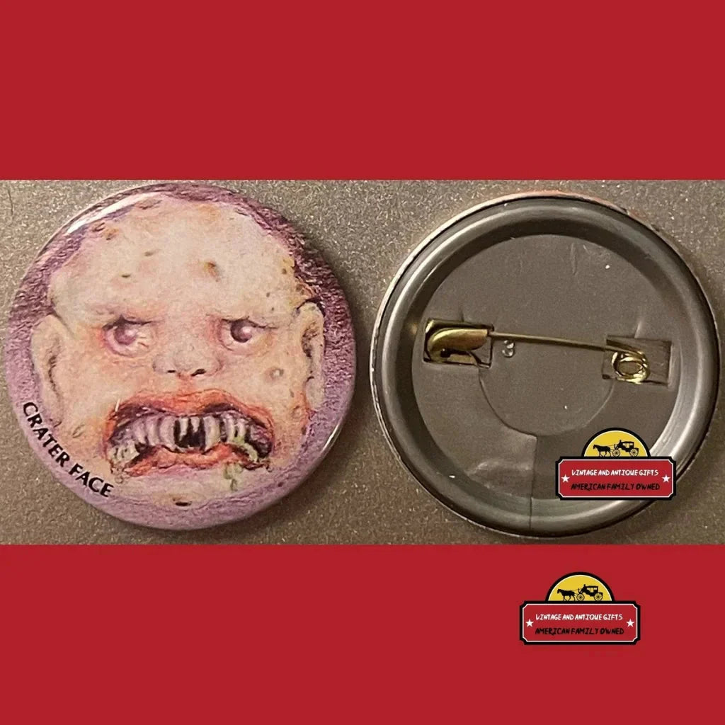 Radical 80s Garbage Pail Kids Crater Face Pin Unleashed