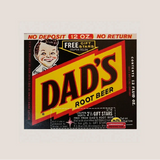 Vintage Dad's Root Beer Label Brings 1960s Chicago to Life