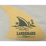 Vintage Landshark Lager Shark Fin Coaster Brings Caribbean Vibes Home