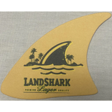 Vintage Landshark Lager Shark Fin Coaster Brings Caribbean Vibes Home