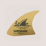Vintage Landshark Lager Shark Fin Coaster Brings Caribbean Vibes Home