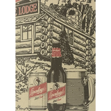 Rare Vintage Leinenkugel's Beer Postcard from Chippewa Falls