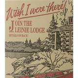 Rare Vintage Leinenkugel's Beer Postcard from Chippewa Falls