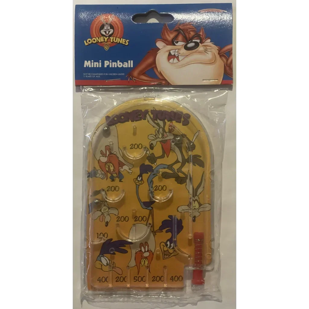 Vintage Looney Tunes Pinball Game Brings Cartoon Magic to Life