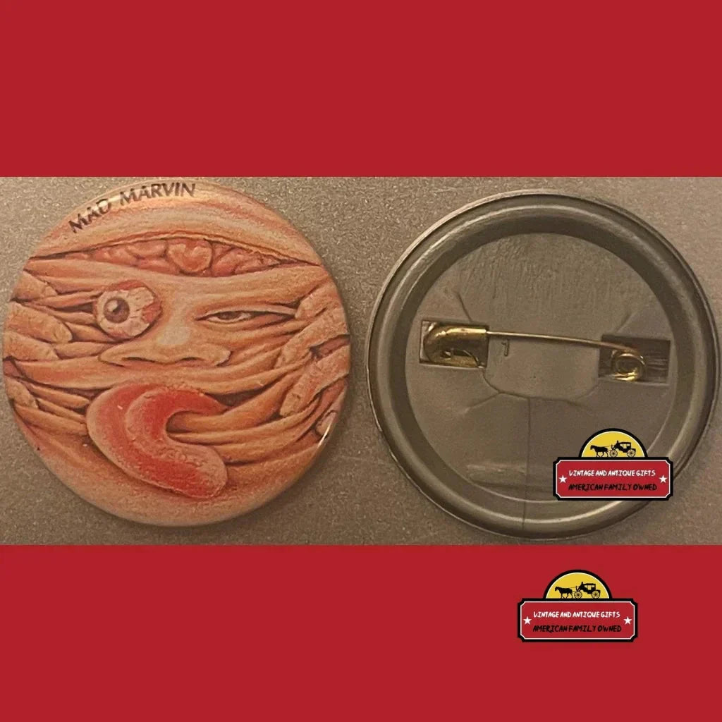 Radical 80s Garbage Pail Kids Inspired Mad Marvin Collectible Pin