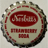 Vintage Nesbitt's Strawberry Soda Bottle Caps Fizz with Nostalgia