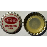 Vintage Nesbitt's Strawberry Soda Bottle Caps Fizz with Nostalgia