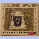 Rare Vintage Beer Label from Erie Brewing Company's Olde Pub Era