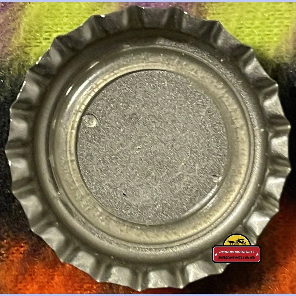 Rare 1960s My Pops Root Beer Bottle Cap with Festive Design