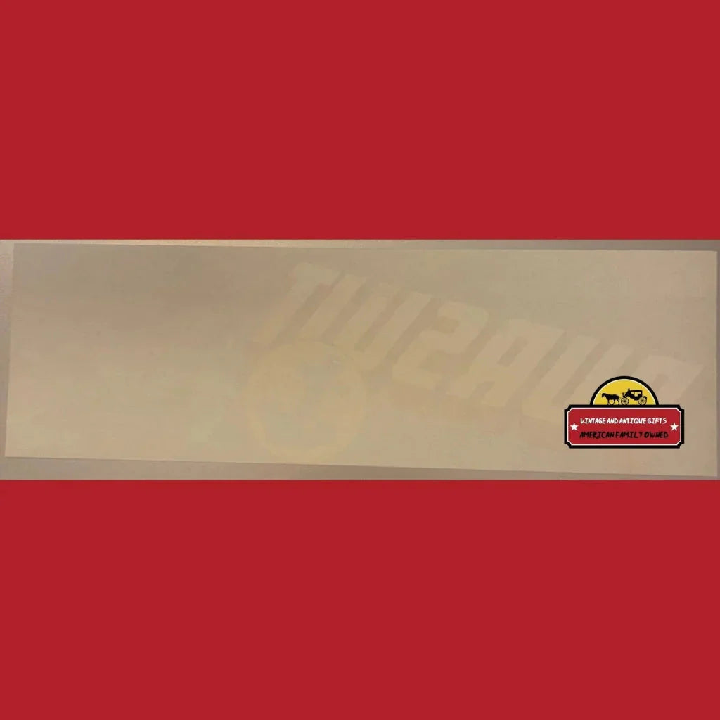 Vintage WWII P-51 Mustang Pursuit Crate Label from Exeter Fruit