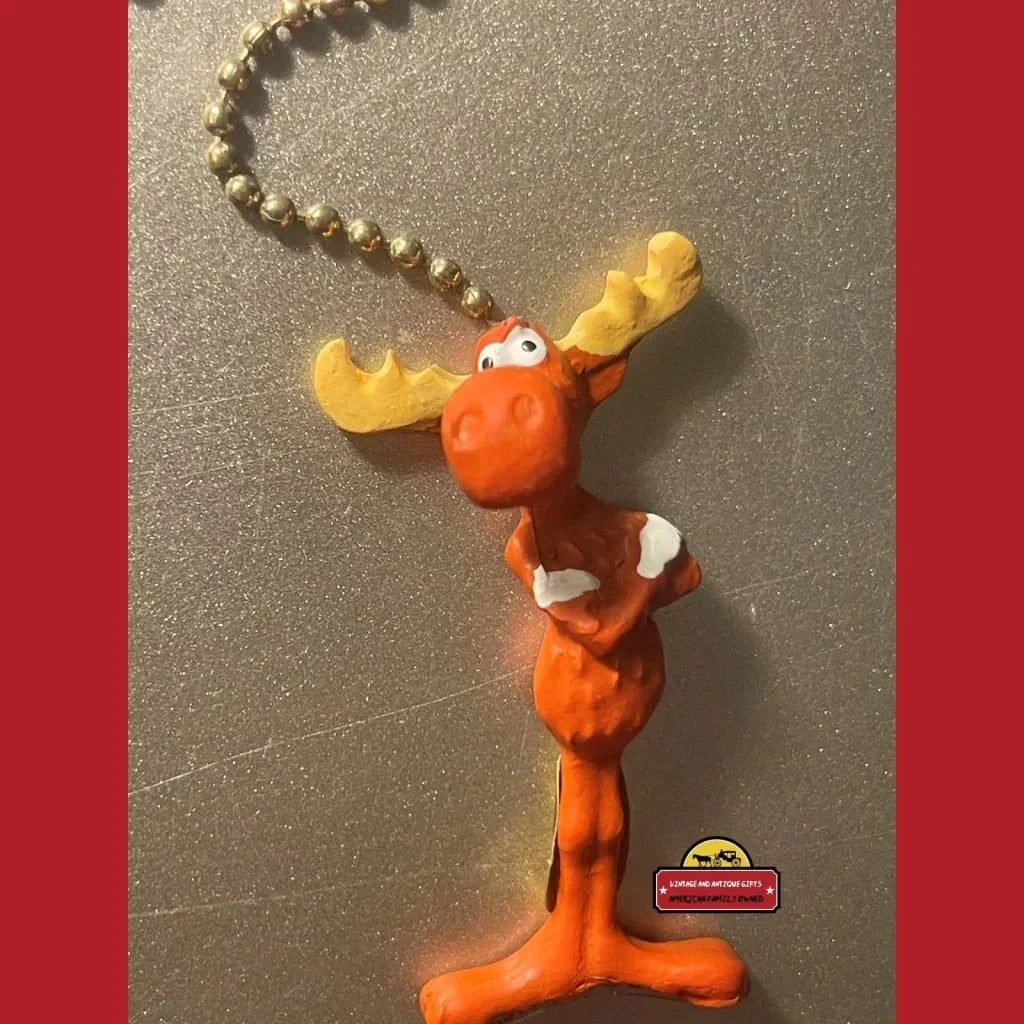 Nostalgic Rocky & Bullwinkle Fan Light Pull Brings 80s Magic