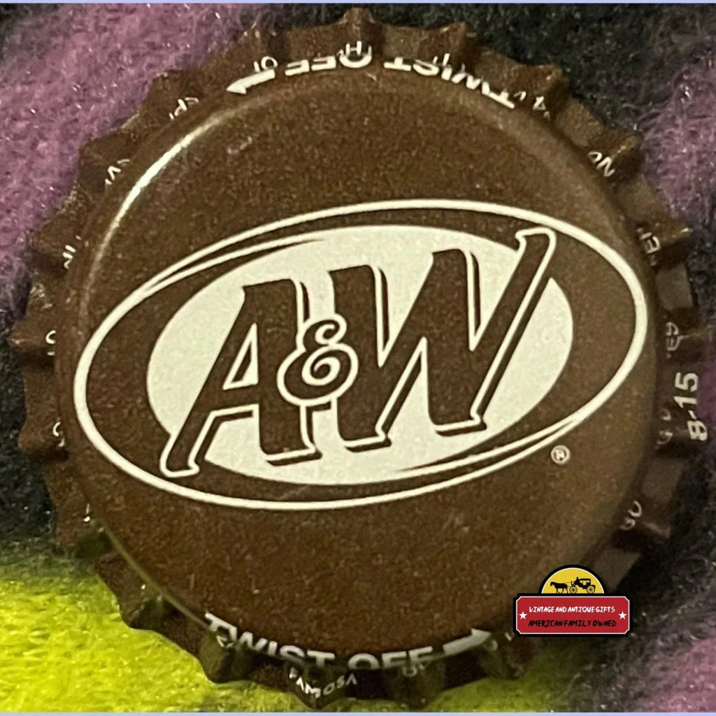 Rare A&W Root Beer Bottle Cap From 1990s Dr. Pepper Collection
