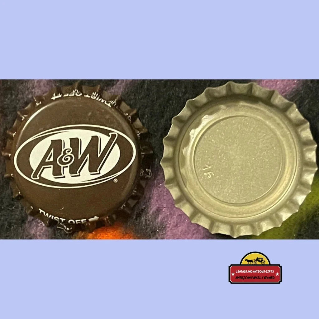 Rare A&W Root Beer Bottle Cap From 1990s Dr. Pepper Collection