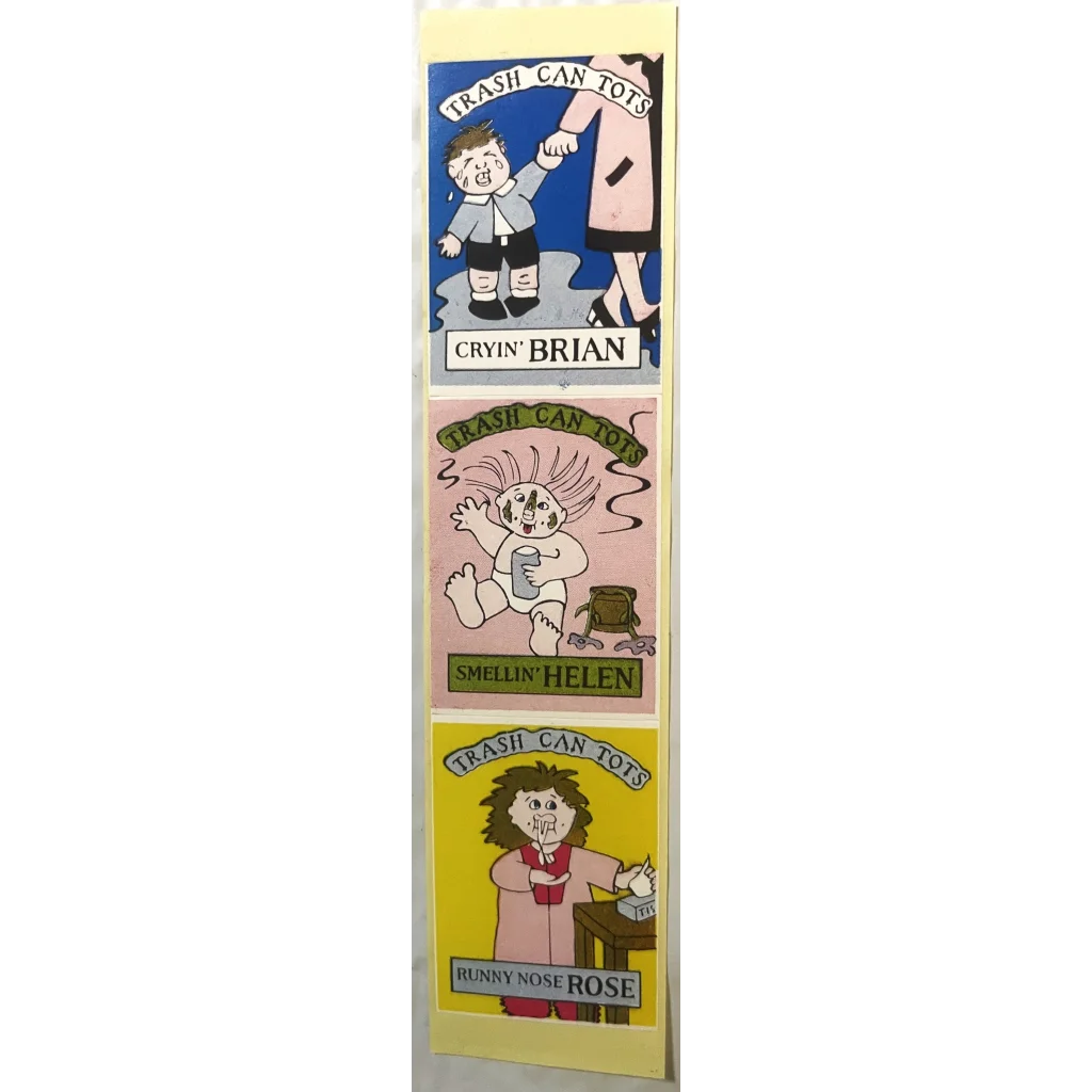 Radical 80s Tots Stickers Bring Pail Kids Nostalgia to Life