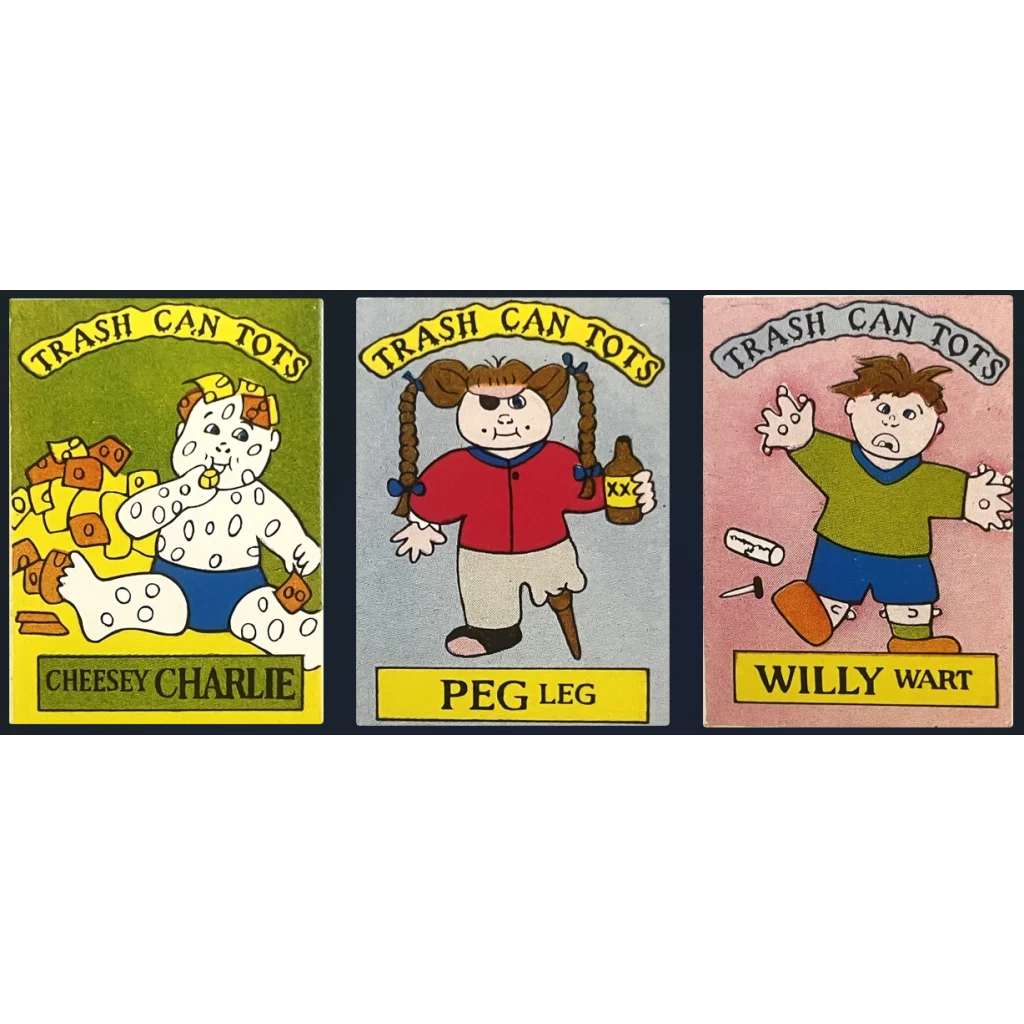 Radical 80s Tots Stickers Bring Pail Kids Nostalgia to Life