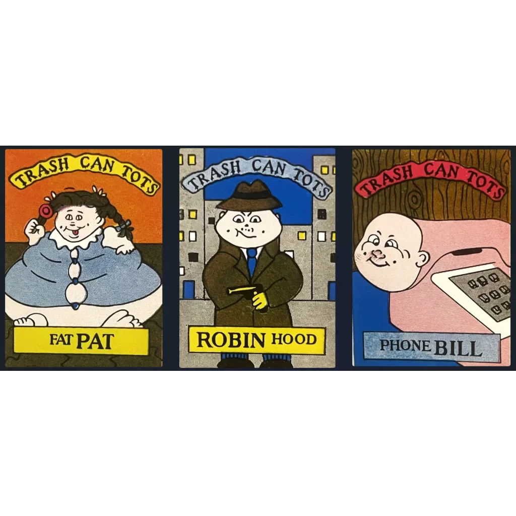 Radical 80s Tots Stickers Bring Pail Kids Nostalgia to Life