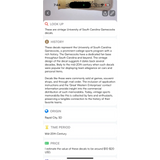 Vintage South Carolina Gamecocks Decal Brings 1960s Spirit to Life