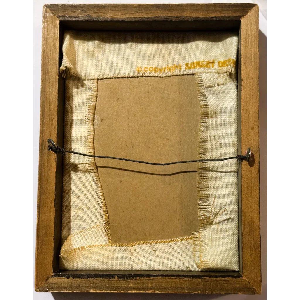 Vintage Sunset Designs Crewel Embroidery Cider Jug Art