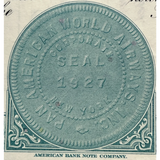 Vintage Teal Pan Am World Airways Stock Certificate Soars Again