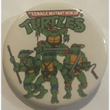 Vintage Teenage Mutant Ninja Turtles Movie Battle Pin Collectible