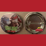 Rare Teenage Mutant Ninja Turtles Movie Pins Raphael Leonardo 1990
