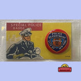 Rare Vintage Tin Litho NYPD Special Police Badge from the 1950s