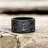 Vintage Anchor Stainless Steel Marine Ring