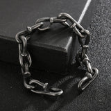 Vintage Bent Nail Stainless Steel Bracelet