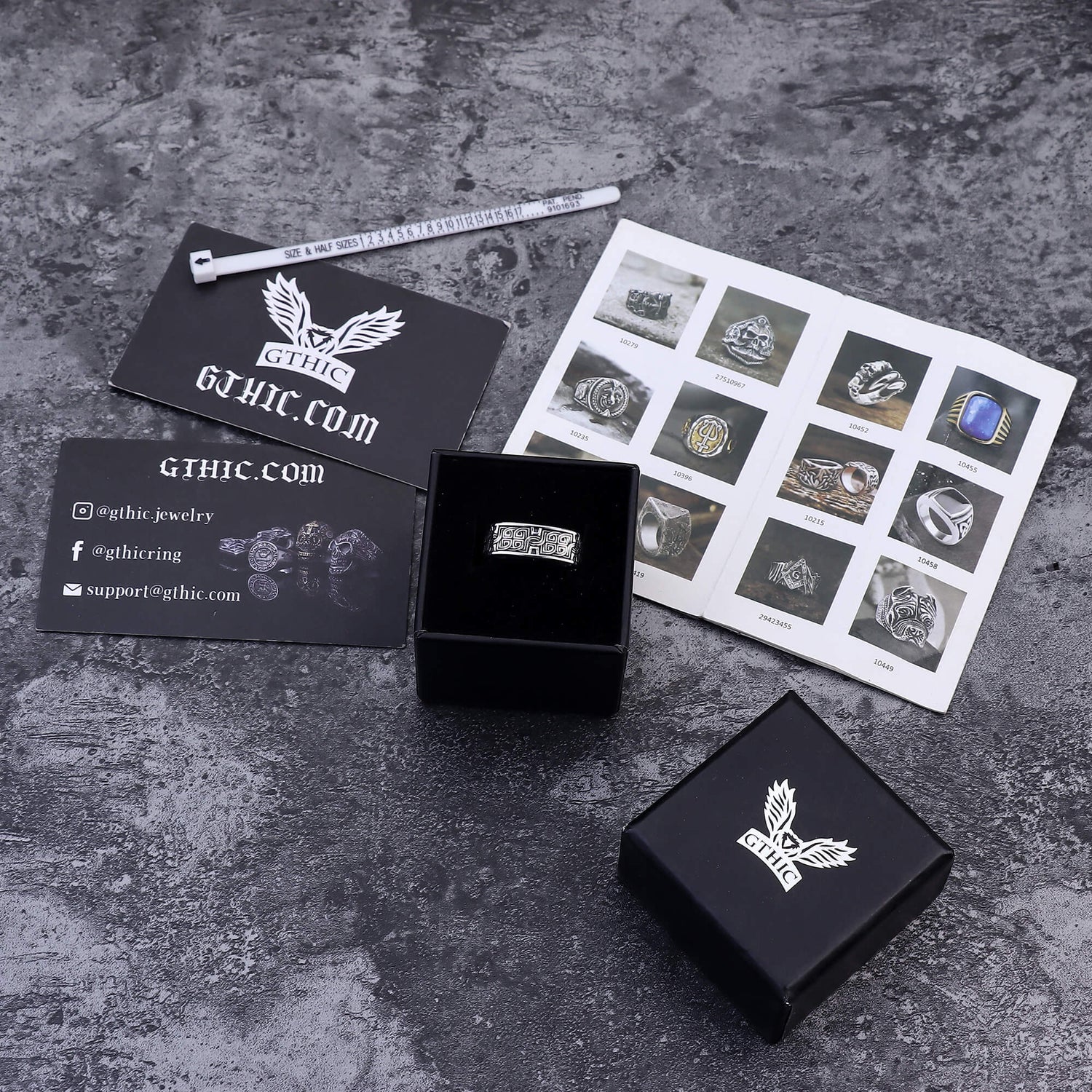 Vintage Celtic Knot Stainless Steel Ring