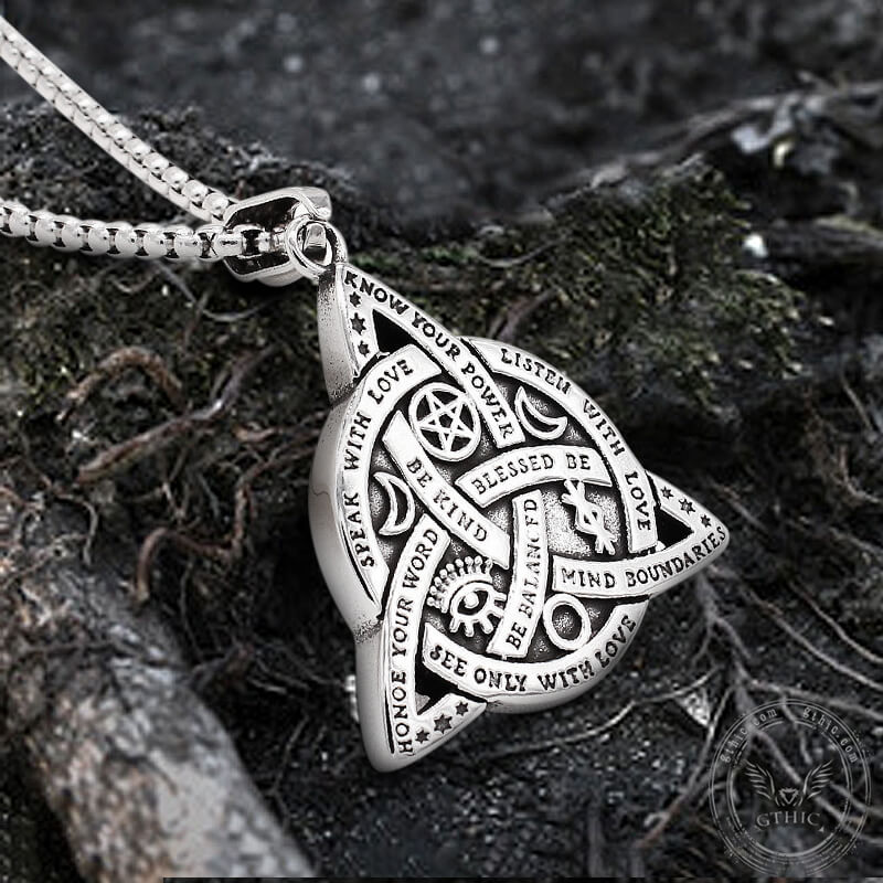 Vintage Celtic Knot Stainless Steel Viking Pendant