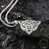 Vintage Celtic Knot Stainless Steel Viking Pendant