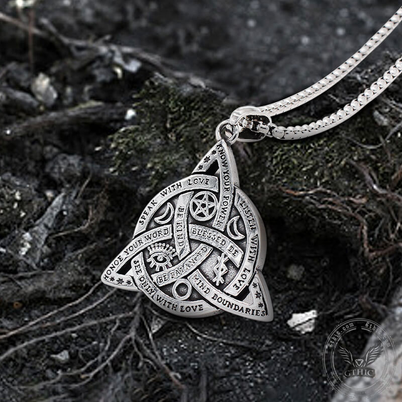 Vintage Celtic Knot Stainless Steel Viking Pendant