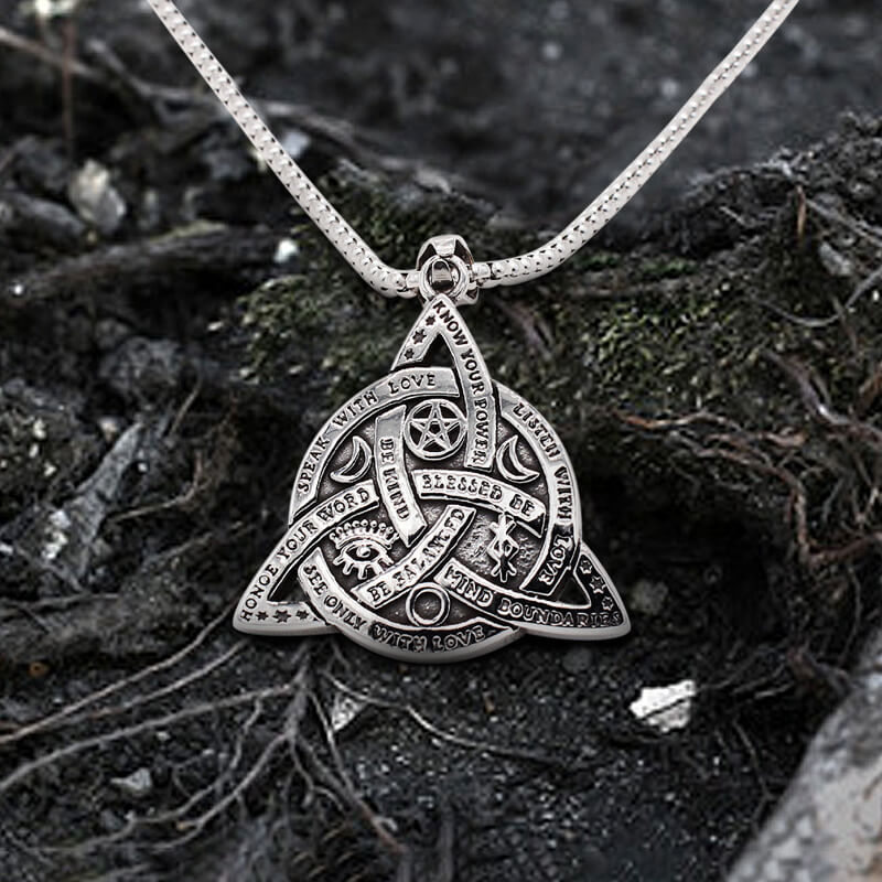 Vintage Celtic Knot Stainless Steel Viking Pendant