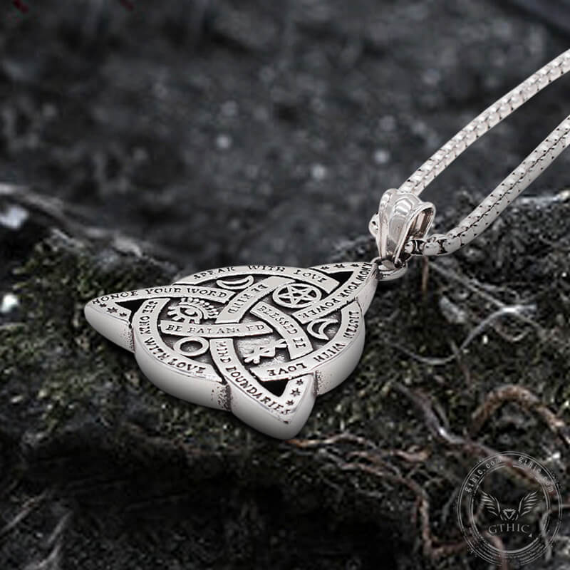 Vintage Celtic Knot Stainless Steel Viking Pendant