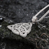 Vintage Celtic Knot Stainless Steel Viking Pendant