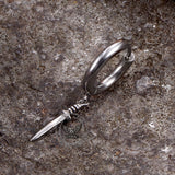 Vintage Dagger Design Stainless Steel Earrings