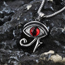 Vintage Eye of Ra Stainless Steel Pendant
