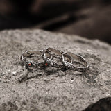 Vintage Feather Wings Stainless Steel Ring